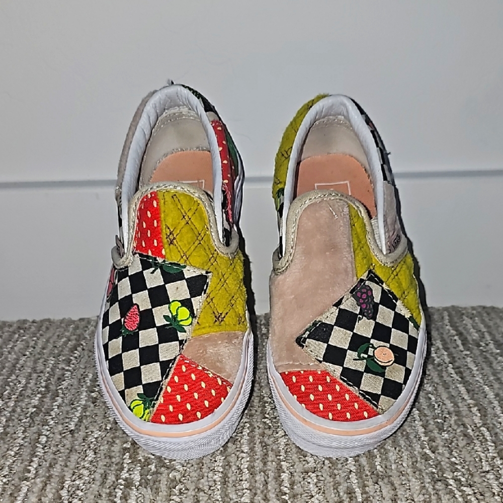 Vans kids classic slip-on mixed print size 12C